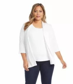 Karen Kane Plus Size Molly Cardigan