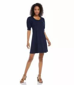 Karen Kane Petite Size Erin A-Line Dress 13 Karen Kane Petite Size Erin A-Line Dress -karen kane Sales Shop L14290P navy 006 fd135b51 e5d4 4827 8543 70754796ba75 1