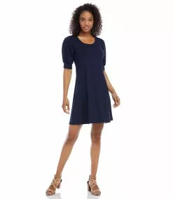 Karen Kane Erin A-Line Dress -karen kane Sales Shop L14290 navy 006 9e4ddcbe 30a3 4d19 8a09 ca631f5e47b0