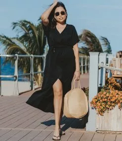 Karen Kane Cuffed Sleeve Dress -karen kane Sales Shop L48566 81252bb4 5928 431b 8c2a 5408e2355929