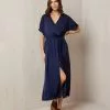 Karen Kane Cuffed Sleeve Dress -karen kane Sales Shop L48566 NAV 001 bb1627d7 c478 4a2f 9fe7 bd49f78e97ea