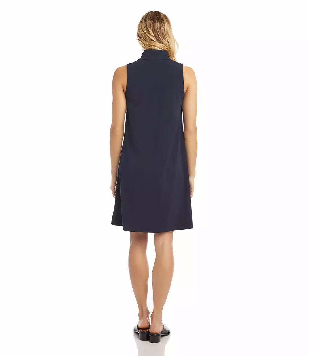 Karen Kane Sleeveless Zip-Up Travel Dress 5 Karen Kane Sleeveless Zip-Up Travel Dress - Image 3