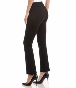 Karen Kane Petite Size Wonder Knit Pants -karen kane Sales Shop L61285P black 003 02d22c54 f015 43d5 a33b d37a35bffcbf