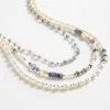 Karen Kane Beaded Multistrand Necklace -karen kane Sales Shop N100050 BLU 2