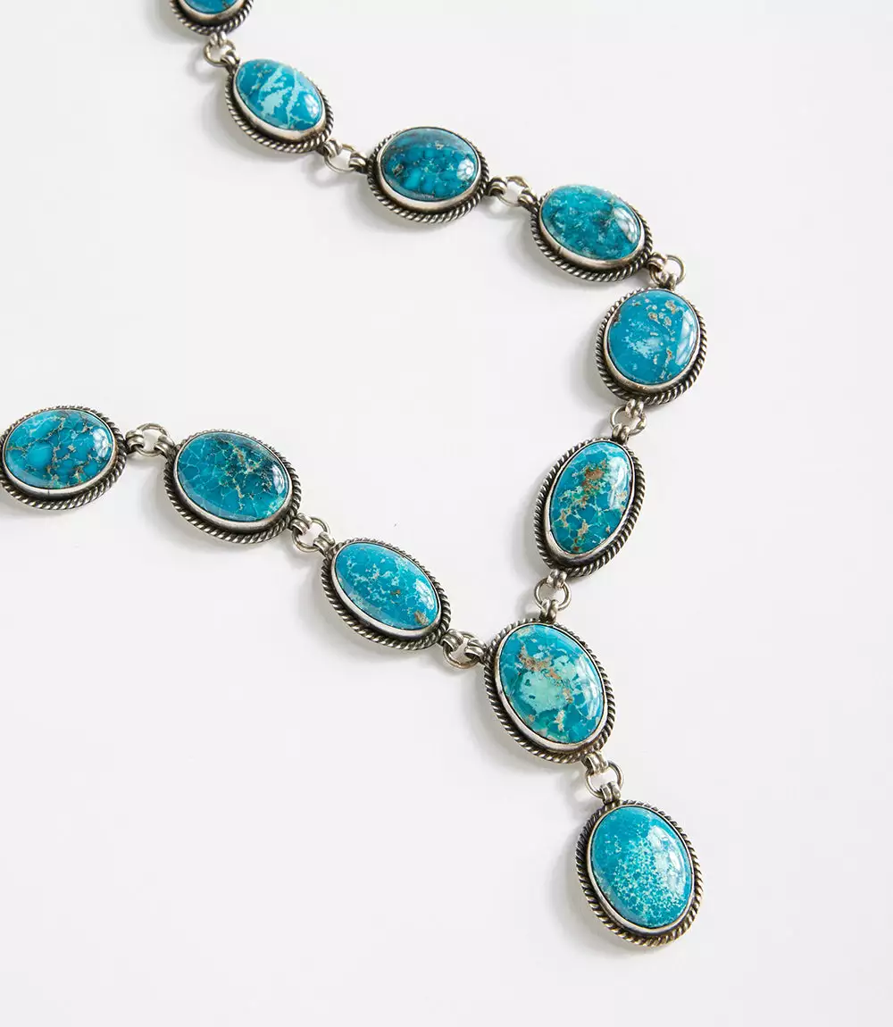 Karen Kane Turquoise Lariat Necklace 3 Karen Kane Turquoise Lariat Necklace