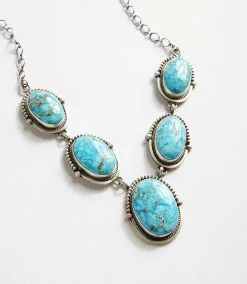 Karen Kane Turquoise Station Necklace