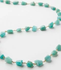 Karen Kane Amazonite Stone Necklace