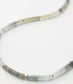 Karen Kane Beaded Aquamarine Necklace