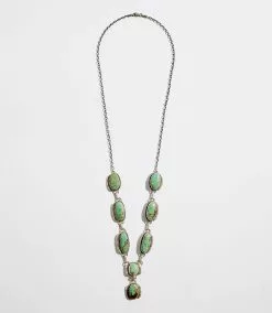 Karen Kane Turquoise Stone Station Necklace