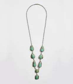 Karen Kane Turquoise Stone Station Necklace