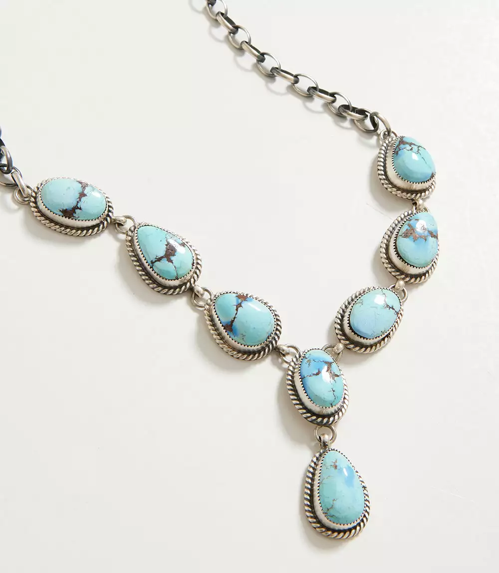 Karen Kane Turquoise Stone Necklace 4 Karen Kane Turquoise Stone Necklace - Image 2