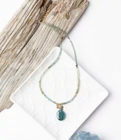 Karen Kane Beaded Pendant Necklace