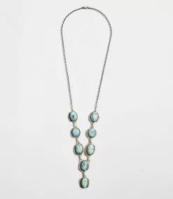 Karen Kane Turquoise Stone Necklace