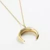 Karen Kane Half Moon Pendant Necklace 2 Karen Kane Half Moon Pendant Necklace -karen kane Sales Shop N200033 GOL 1