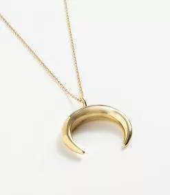 Karen Kane Half Moon Pendant Necklace