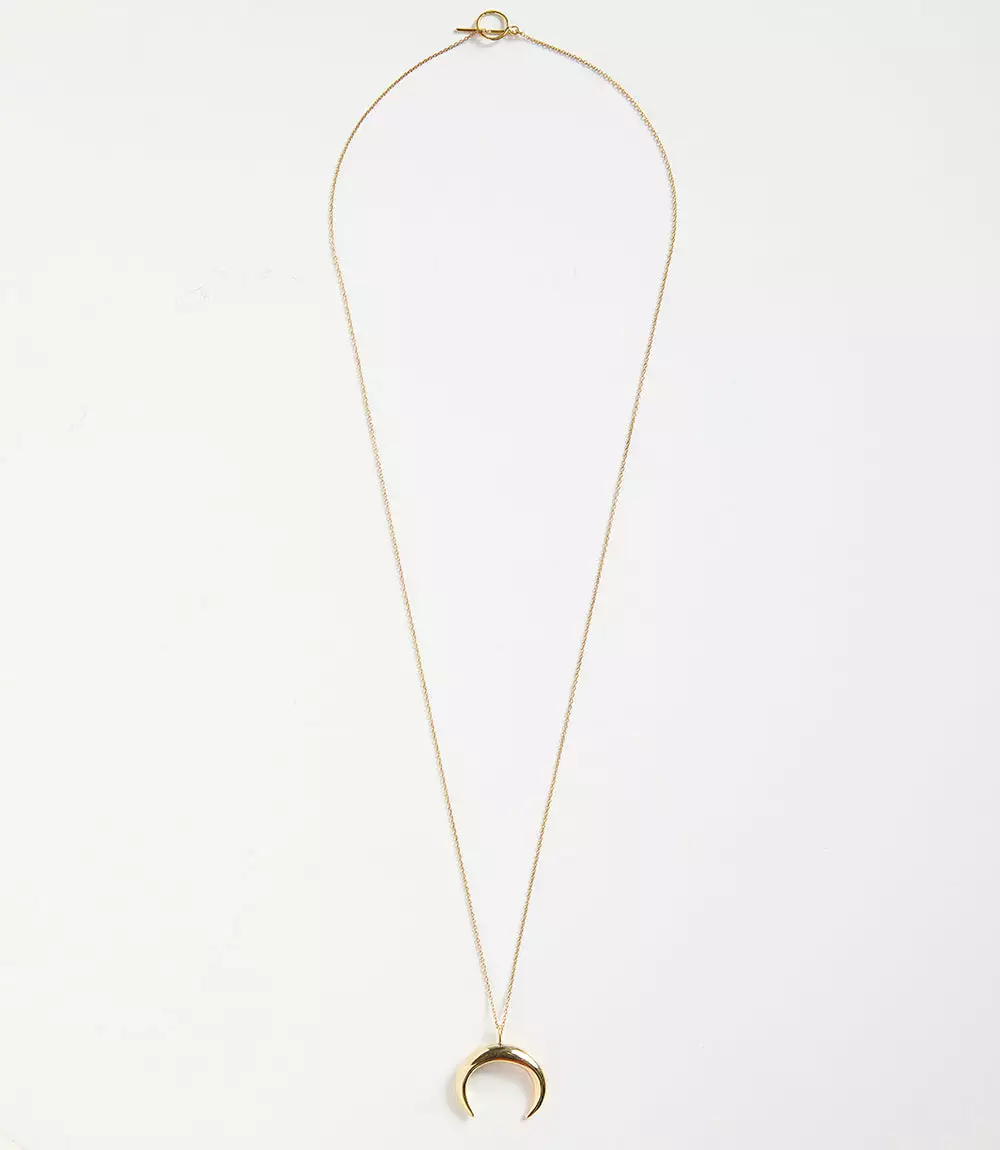 Karen Kane Half Moon Pendant Necklace 4 Karen Kane Half Moon Pendant Necklace - Image 2