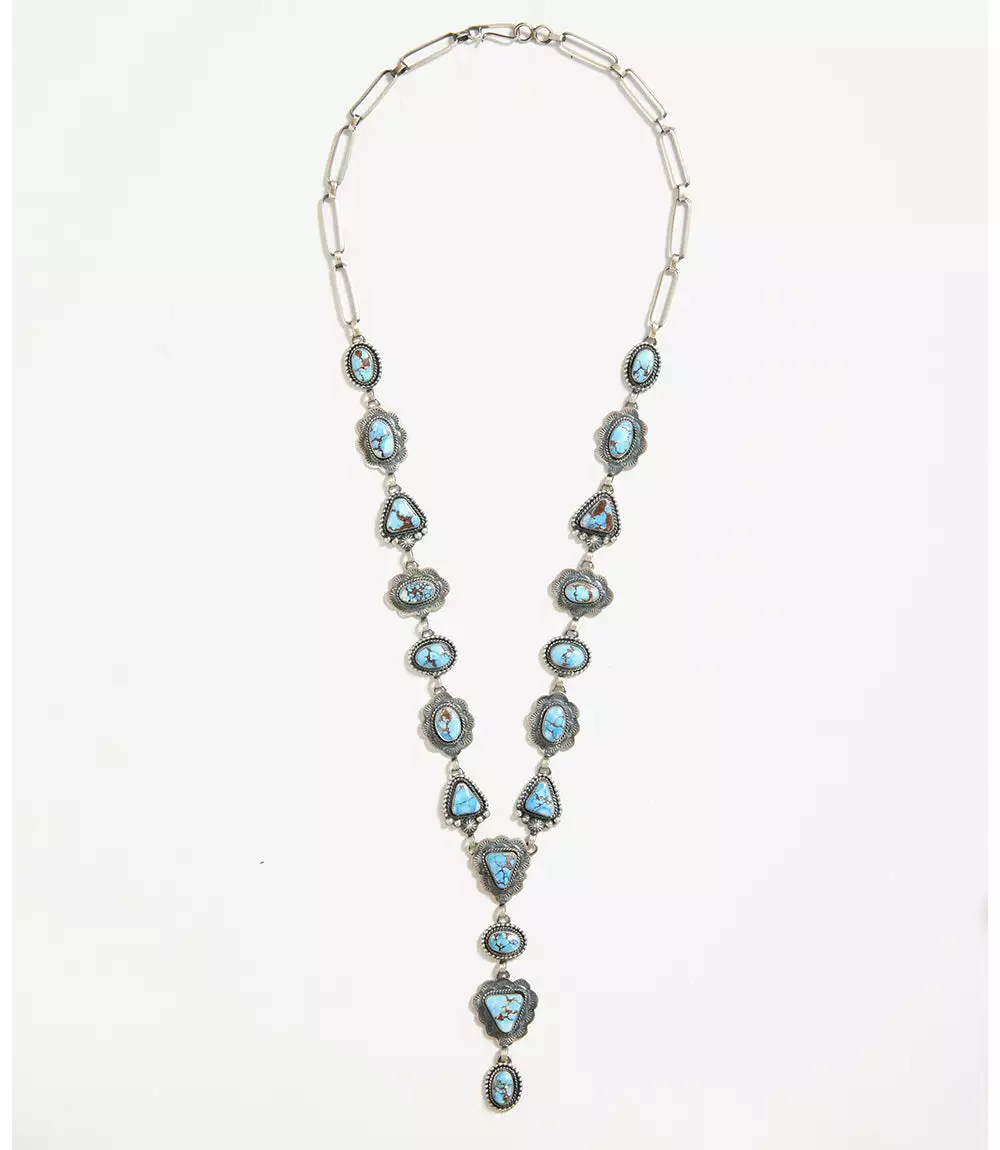 Karen Kane Turquoise Lariat Necklace 3 Karen Kane Turquoise Lariat Necklace