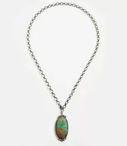 Karen Kane Royston Turquoise Stone Pendant Necklace