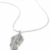 Karen Kane Feather Pendant Necklace 1 Karen Kane Feather Pendant Necklace -karen kane Sales Shop N300000 silver 001 43dd12ec f68e 407a a76b f837d7688a5d