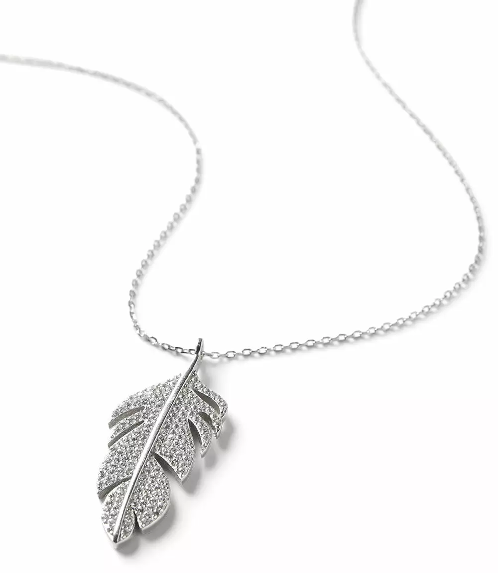 Karen Kane Feather Pendant Necklace 3 Karen Kane Feather Pendant Necklace