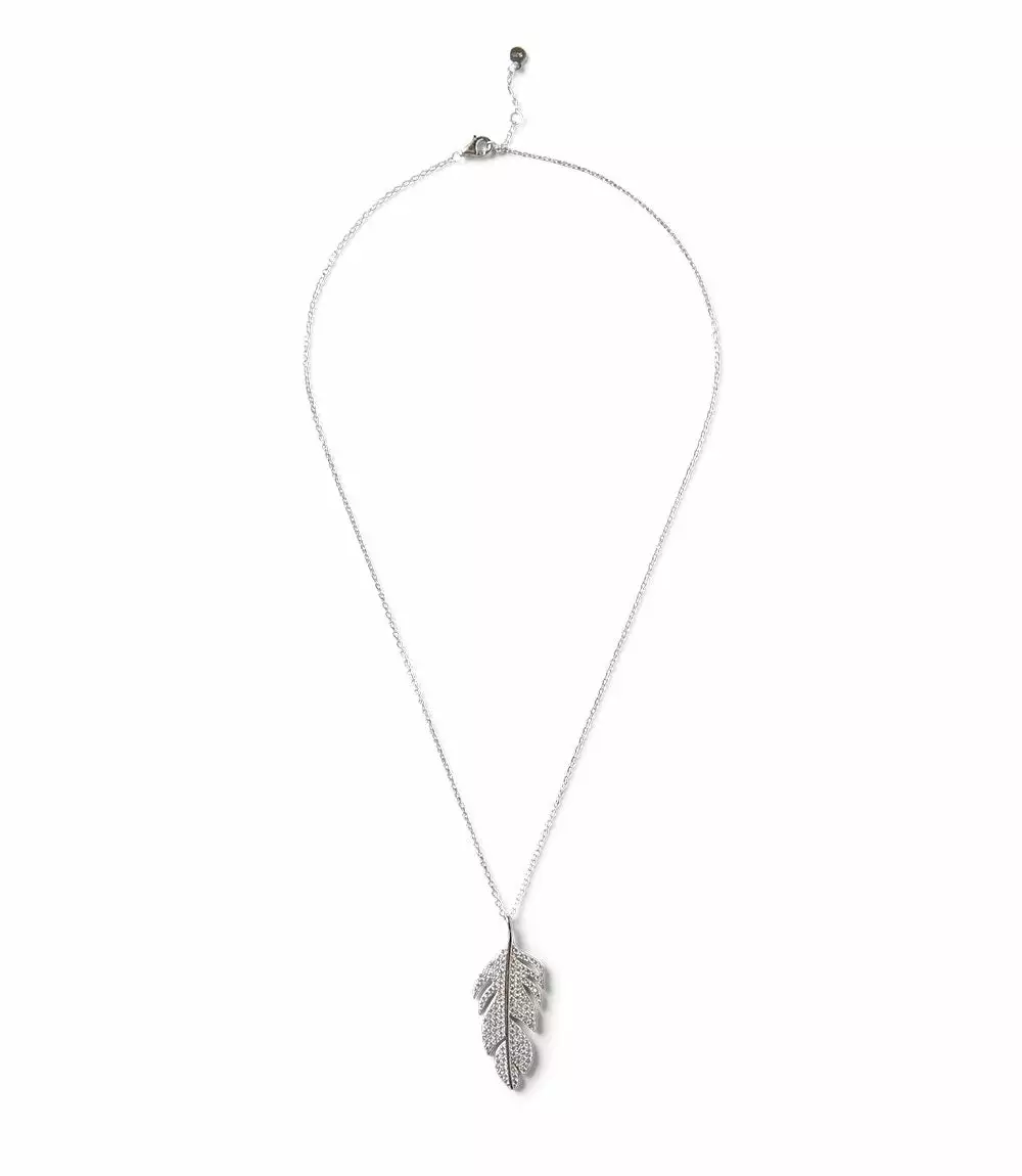 Karen Kane Feather Pendant Necklace 5 Karen Kane Feather Pendant Necklace - Image 3