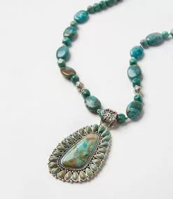 Karen Kane Turquoise Pendant Necklace