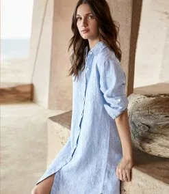 Karen Kane Linen Shirtdress