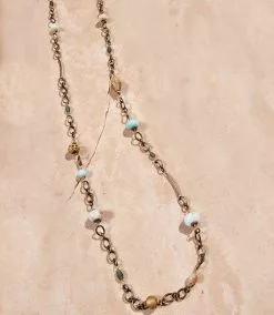 Karen Kane Beaded Chain Necklace