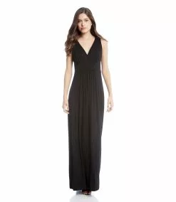Karen Kane V-Neck Maxi Dress