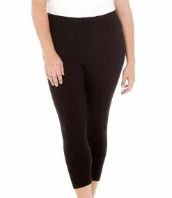 Karen Kane Plus Size Legging -karen kane Sales Shop black 4 zoom 1740d784 97cd 45f5 9625 b2157311940d