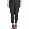 Karen Kane Plus Size Dark Rinse Jegging -karen kane Sales Shop indigo 1 zoom 0b8f67eb 402e 4ad3 a561 29a0d8e76eff