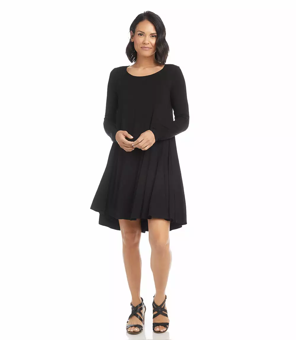 Karen Kane Long Sleeve Maggie Trapeze Dress 5 Karen Kane Long Sleeve Maggie Trapeze Dress - Image 3