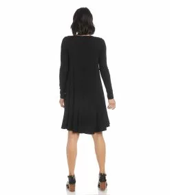 Karen Kane Long Sleeve Maggie Trapeze Dress 13 Karen Kane Long Sleeve Maggie Trapeze Dress -karen kane Sales Shop karenkane 2021 fall L13426 BLK 002 3678f413 dab2 417c 89d1 13aedf3b7ce8