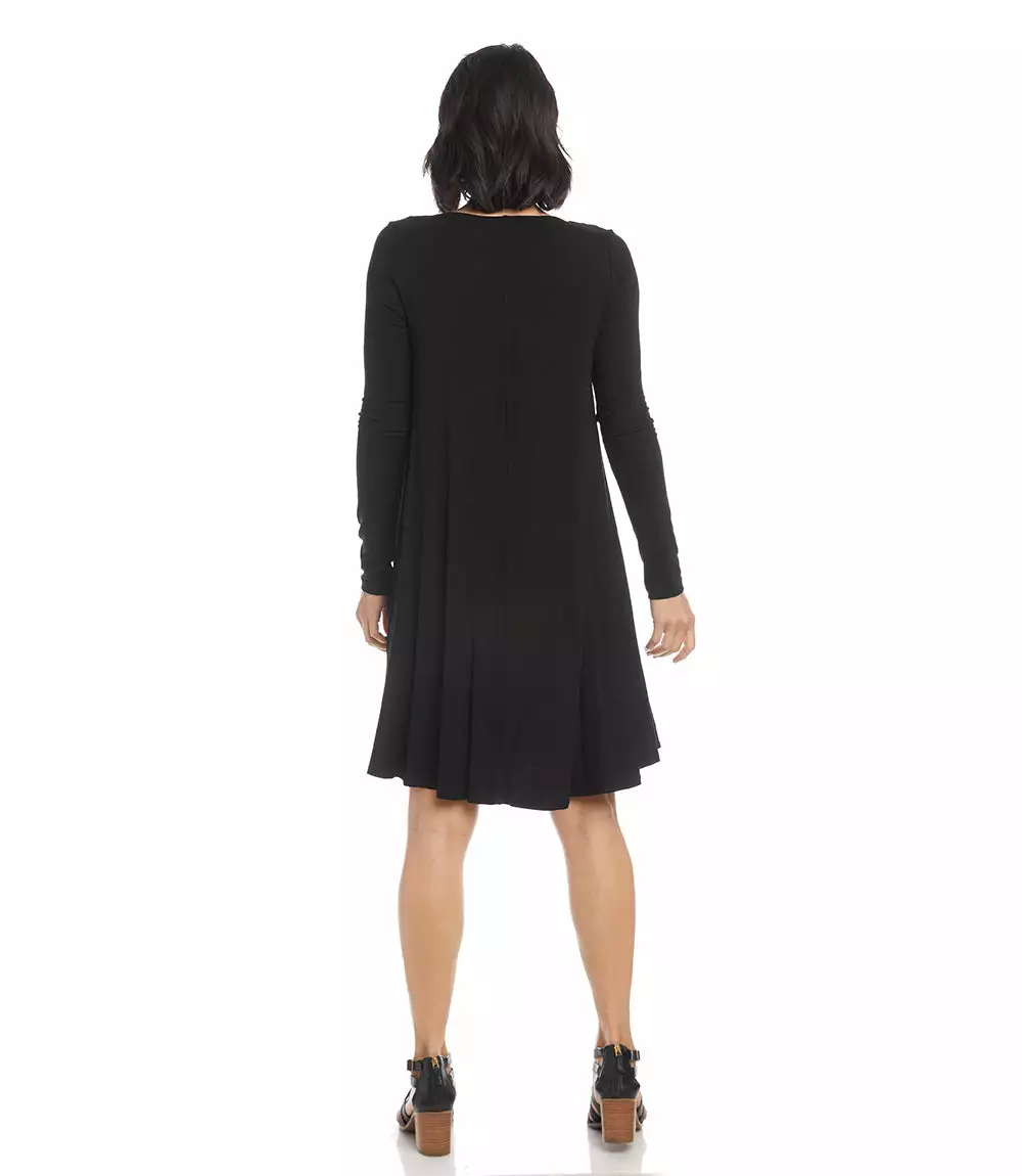 Karen Kane Long Sleeve Maggie Trapeze Dress 6 Karen Kane Long Sleeve Maggie Trapeze Dress - Image 4