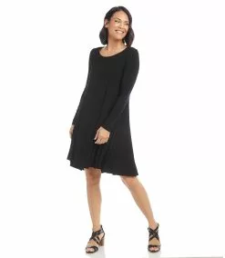 Karen Kane Long Sleeve Maggie Trapeze Dress 16 Karen Kane Long Sleeve Maggie Trapeze Dress -karen kane Sales Shop karenkane 2021 fall L13426 BLK 004 787e99b8 2e86 4af5 a10b 369d7596b7bf