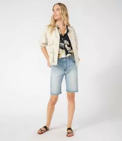 Karen Kane Cargo Jacket -karen kane Sales Shop karenkane 2021 summer 1L01194 NAT 007