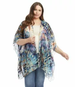 Karen Kane Plus Size Open Front Jacket