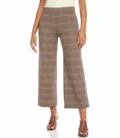 Karen Kane Petite Size Cropped Pants 12 Karen Kane Petite Size Cropped Pants -karen kane Sales Shop karenkane 2022 fall 3L06217P PLA 001 1