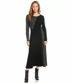 Karen Kane Colorblock Dress 14 Karen Kane Colorblock Dress -karen kane Sales Shop karenkane 2022 fall 3L14322 BWHG 1783