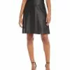 Karen Kane Faux Leather Skirt
