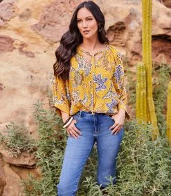 Karen Kane Blouson Sleeve Top