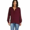 Karen Kane Crossover Tie Top -karen kane Sales Shop karenkane 2022 fall 3L25410 WIN 004
