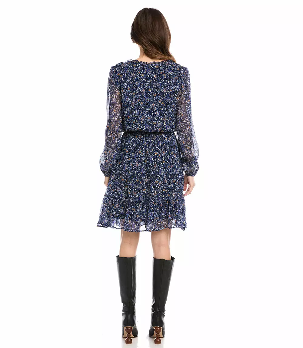 Karen Kane Long Sleeve Tiered Dress 6 Karen Kane Long Sleeve Tiered Dress - Image 4