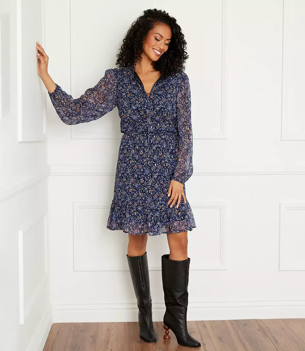 Karen Kane Long Sleeve Tiered Dress 11 Karen Kane Long Sleeve Tiered Dress - Image 9