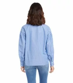 Karen Kane Shirred Sleeve Shirt 10 Karen Kane Shirred Sleeve Shirt -karen kane Sales Shop karenkane 2022 fall 3L36155 STP 004