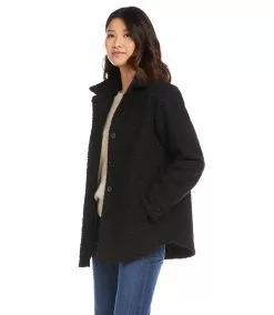 Karen Kane Boucle Shirt Jacket 15 Karen Kane Boucle Shirt Jacket -karen kane Sales Shop karenkane 2022 fall 3L45587 BLK 004