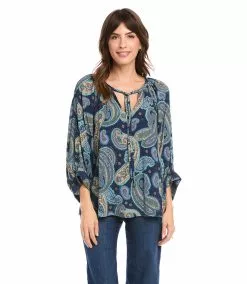 Karen Kane Blouson Sleeve Top -karen kane Sales Shop karenkane 2022 fall 3L50118 PAI 2714