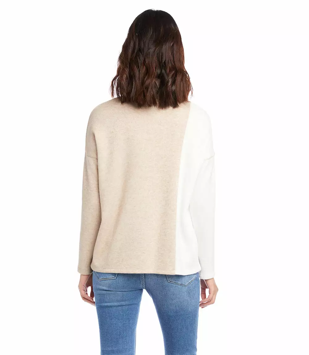 Karen Kane Petite Size Colorblock Sweater 4 Karen Kane Petite Size Colorblock Sweater - Image 2