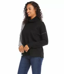 Karen Kane Petite Size Colorblock Sweater 8 Karen Kane Petite Size Colorblock Sweater -karen kane Sales Shop karenkane 2022 fall 3L57574P BGY 1613