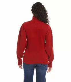 Karen Kane Poof Sleeve Turtleneck -karen kane Sales Shop karenkane 2022 fall 3L89440 RUS 003